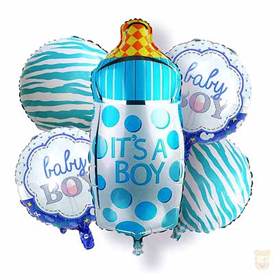 Personalized Baby Shower Balloon Ring Decor