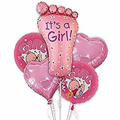 Personalized Baby Shower Balloon Ring Decor