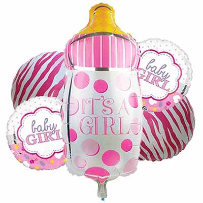 Personalized Baby Shower Balloon Ring Decor