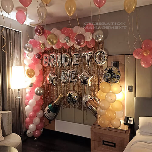 Bridal Surprise Decoration at Home 