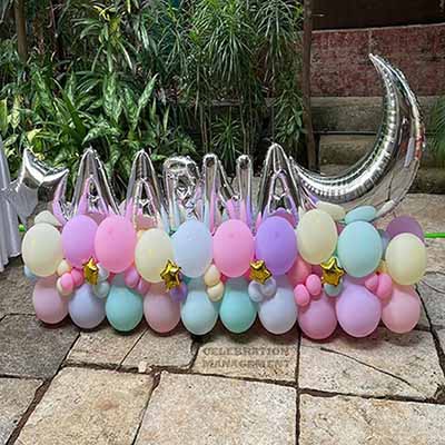 Moon Star Balloon Bouquet