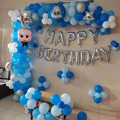 Boss Baby Balloon Decoration