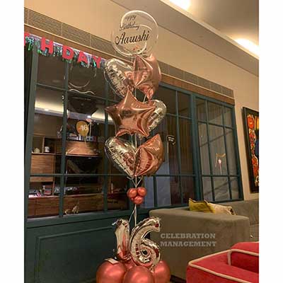 Hearty Star Balloon Bouquet