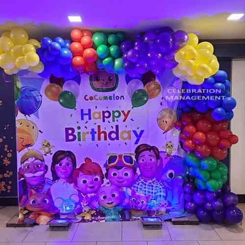 Cocomelon Theme Party at Home