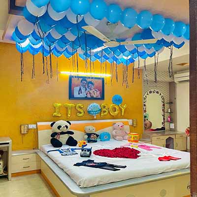 It's A Boy Welcome Baby Decoration