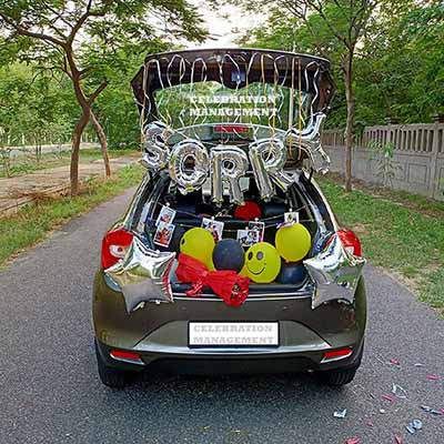 Sorry Smiley Car Boot Decoration