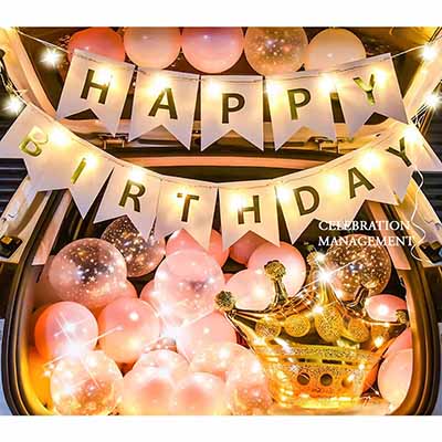 Car Boot Birthday Surprise Decoration