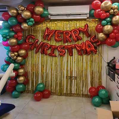 X-mas Balloon Decoration