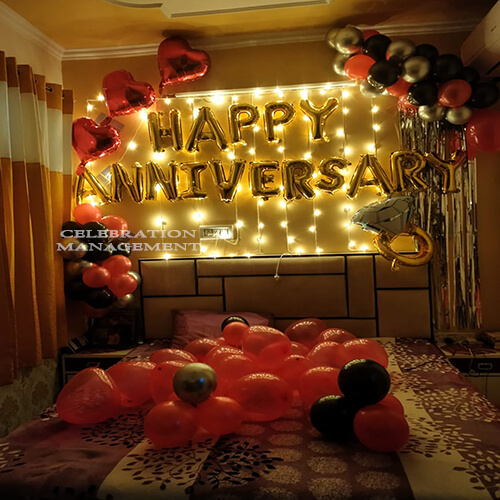 Lighting Hearty Anniversary Decoration