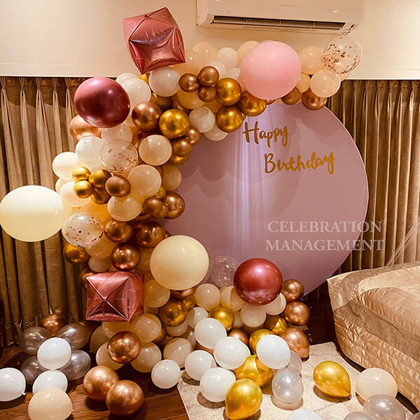 Personalized Flex Balloon Ring Decor