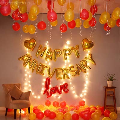 Anniversary Special Balloon Decoration