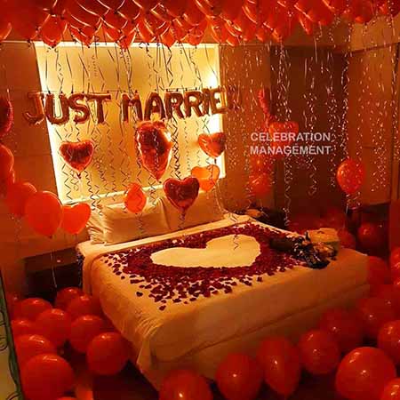 Simple First Night Room Decoration