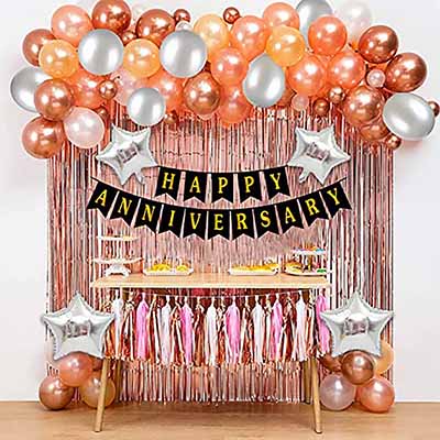 Decoration for Anniversary at Home