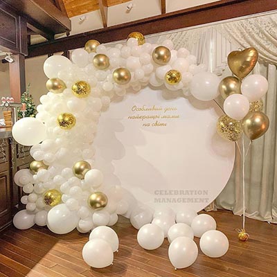 Classy Balloon Ring Surprise Decor