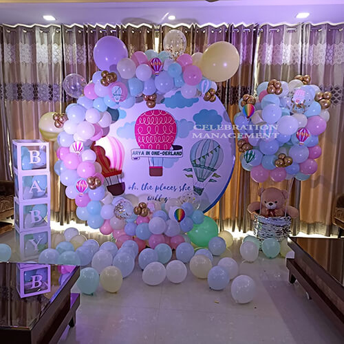 Hot Air Balloon Ring Decoration