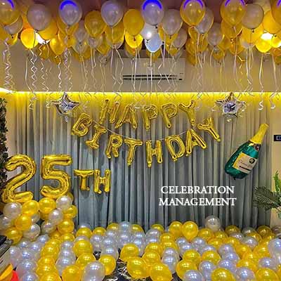 25th Birthday Surprise Decoration