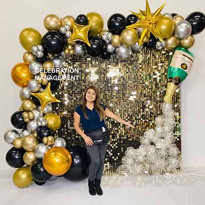 Celebration with Balloons