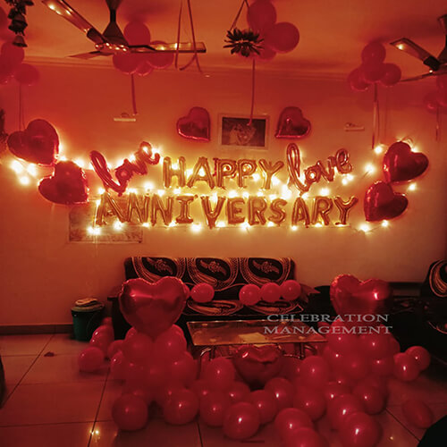 Lightening Anniversary Decoration