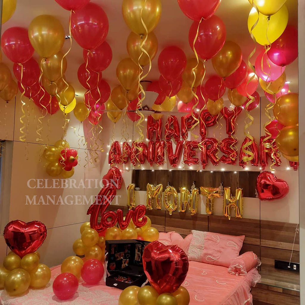 Anniversary 1 Month Surprise 