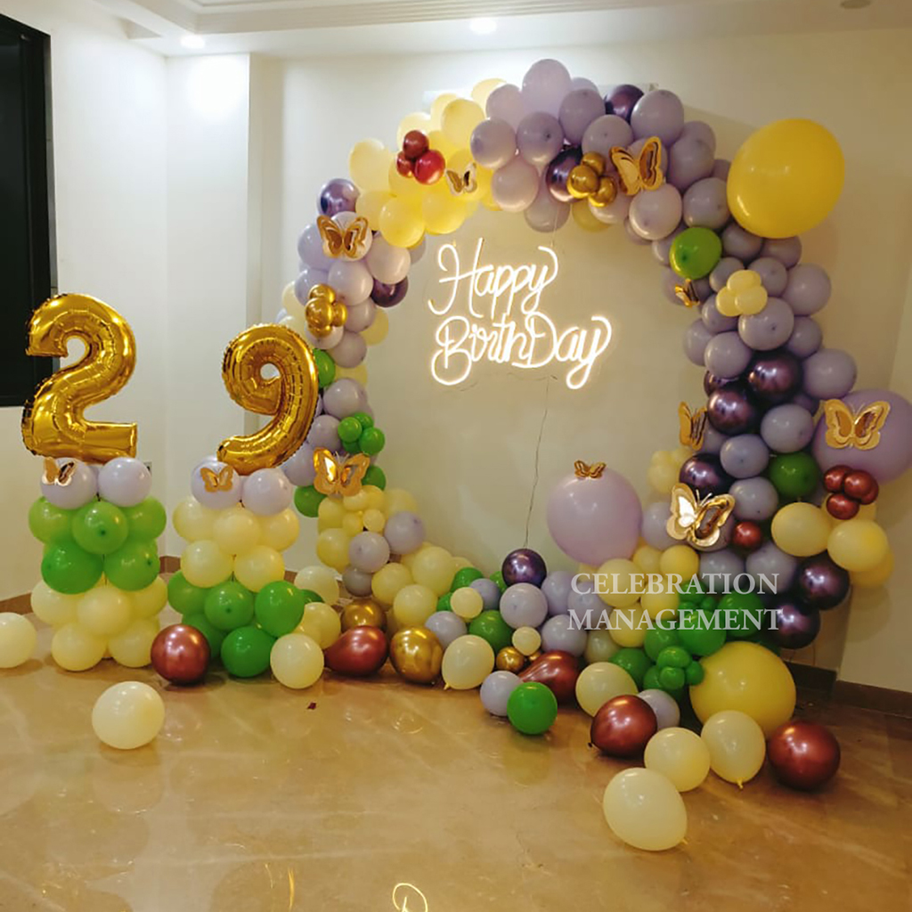 Colorfull Pastel Balloon decor