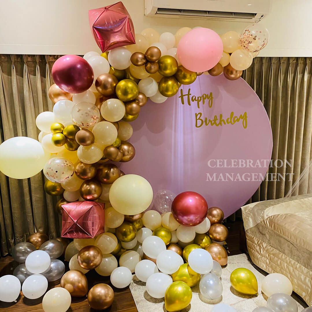 Personalized Flex Balloon Ring Decor