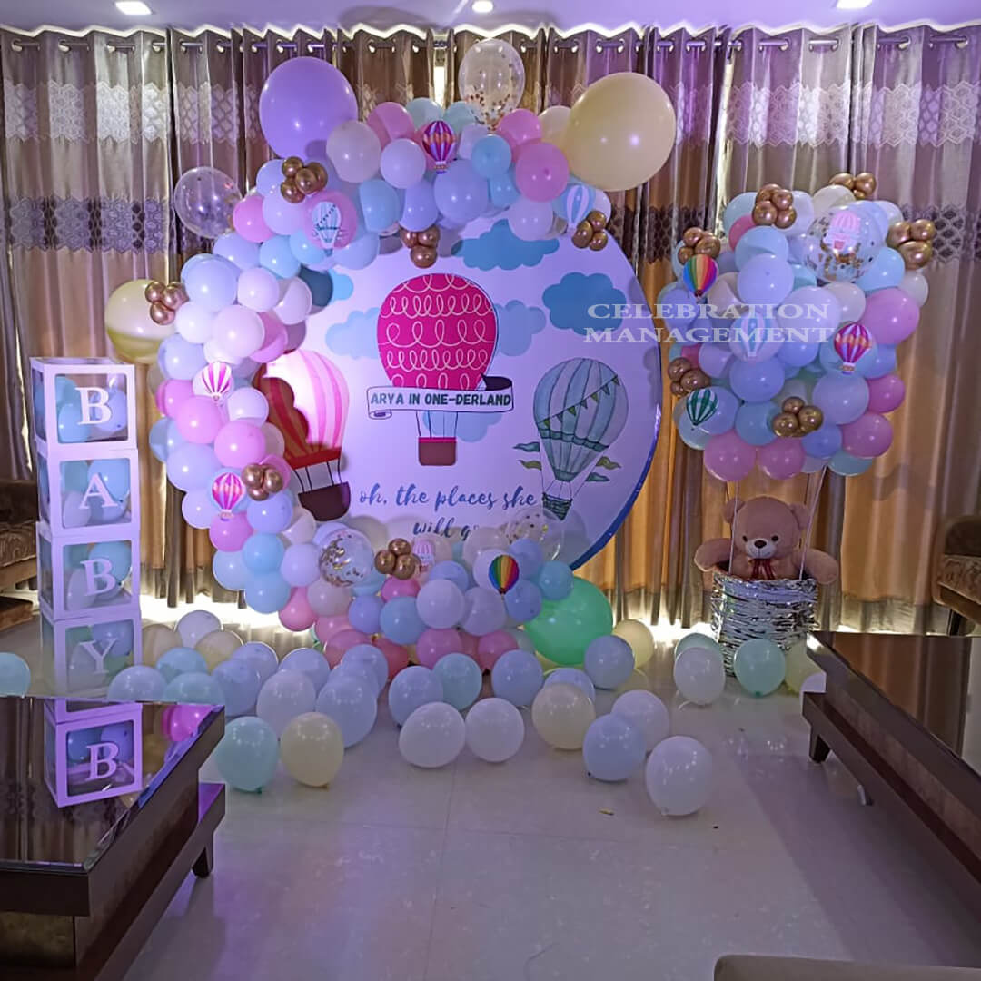 Hot Air Balloon Ring Decoration