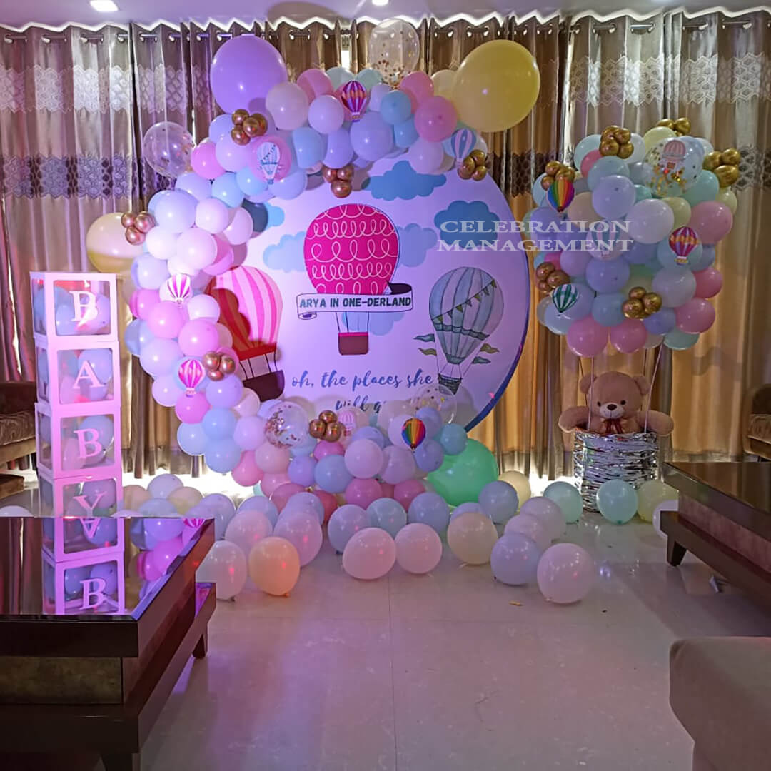 Hot Air Balloon Ring Decoration