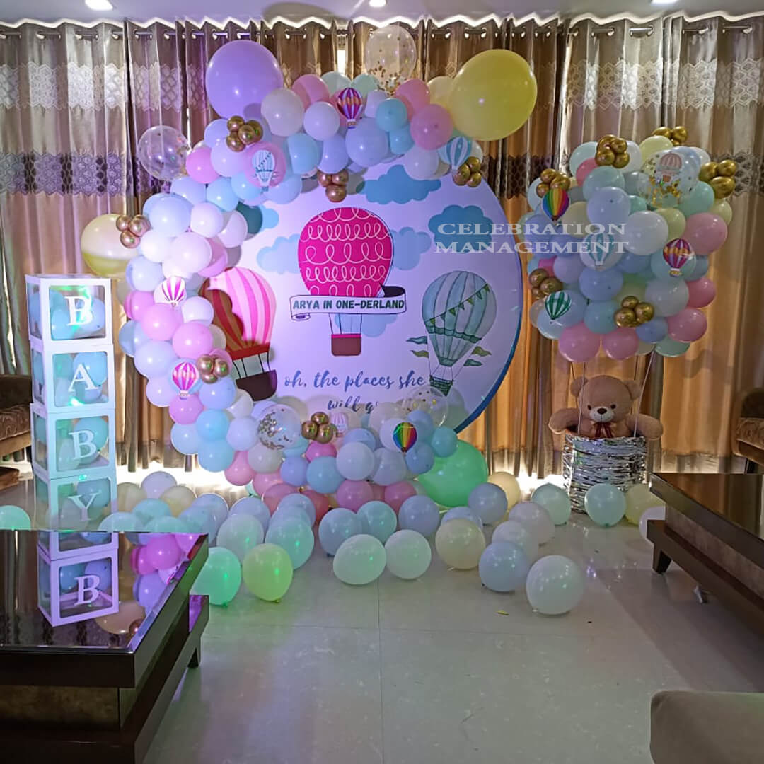 Hot Air Balloon Ring Decoration