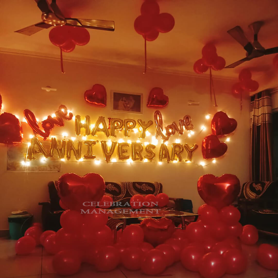 Lightening Anniversary Decoration