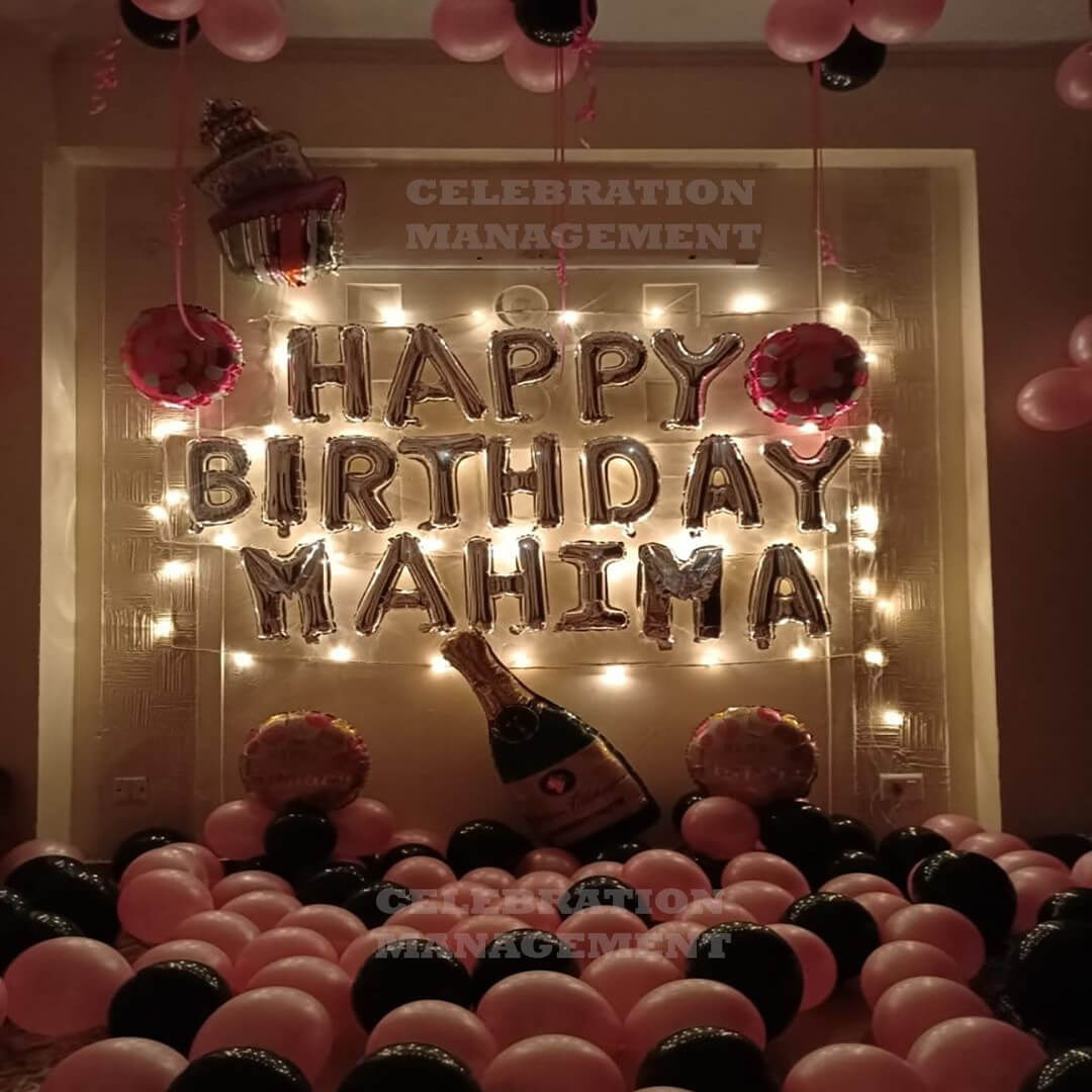 Mahima Birthday Surprise Decoration