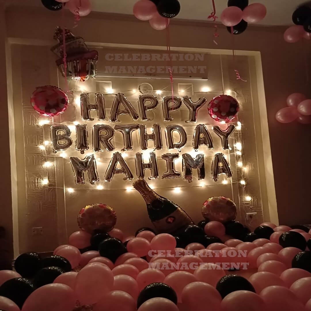Mahima Birthday Surprise Decoration