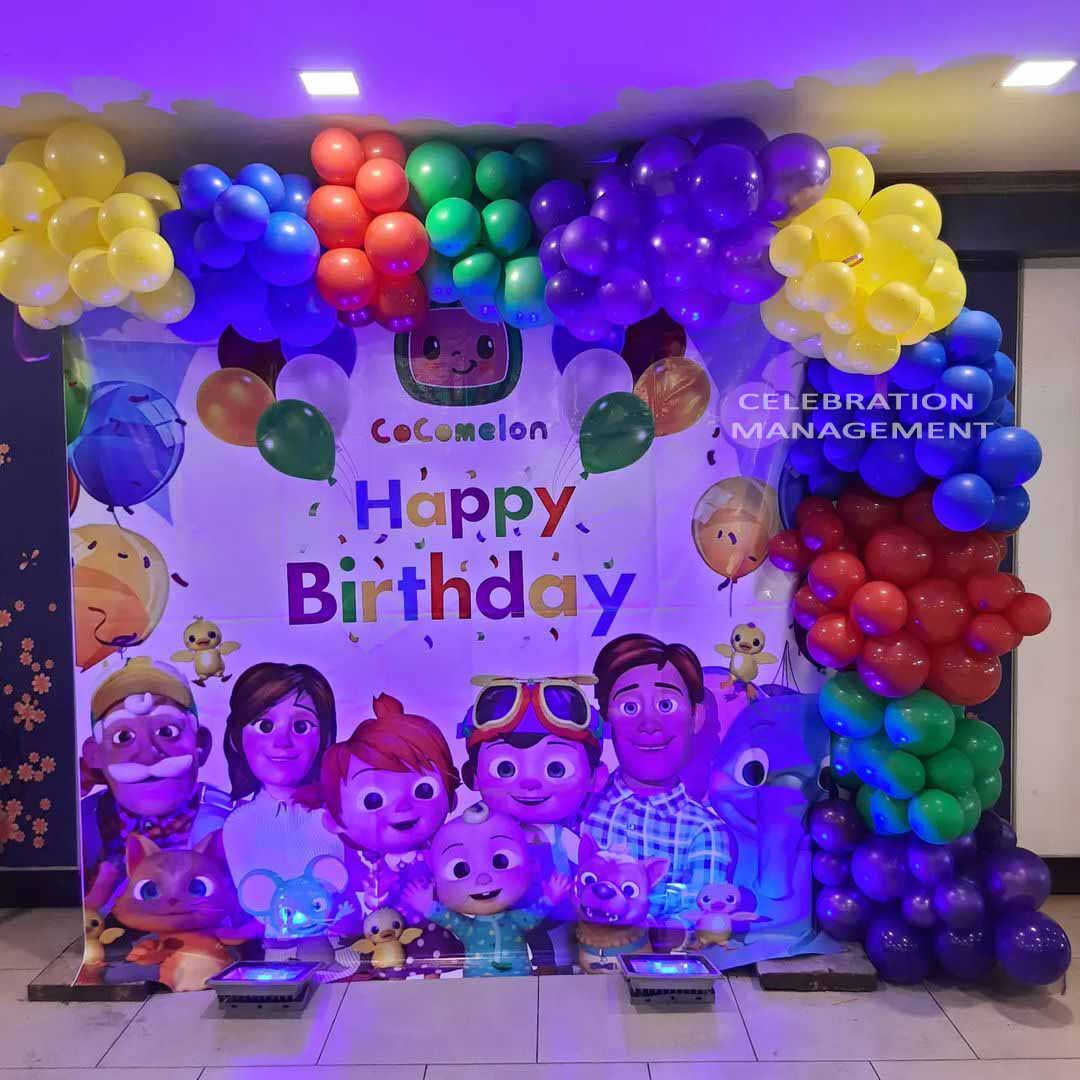 Cocomelon Theme Party at Home