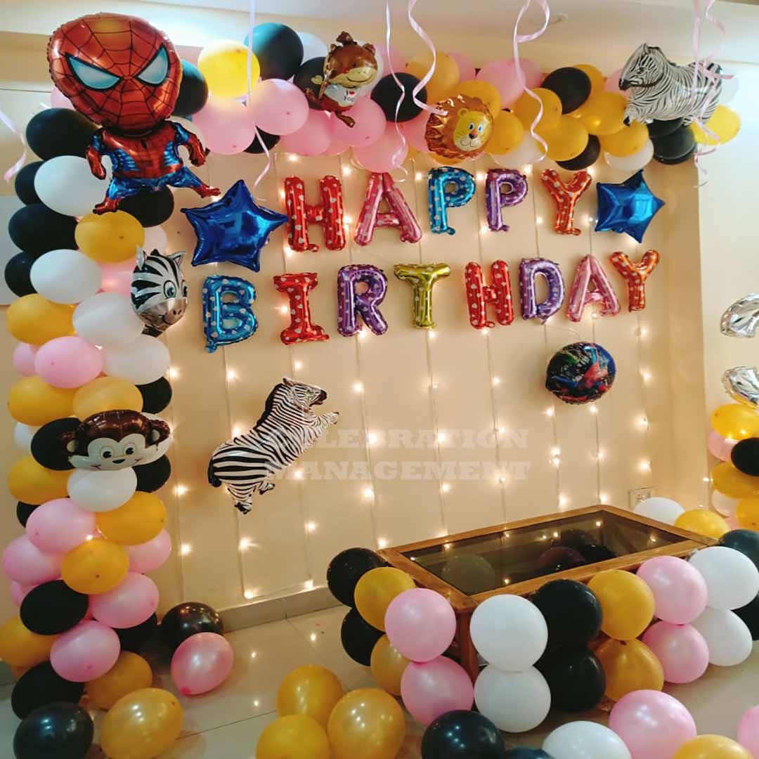 Color full Balloon Arch Decoration 