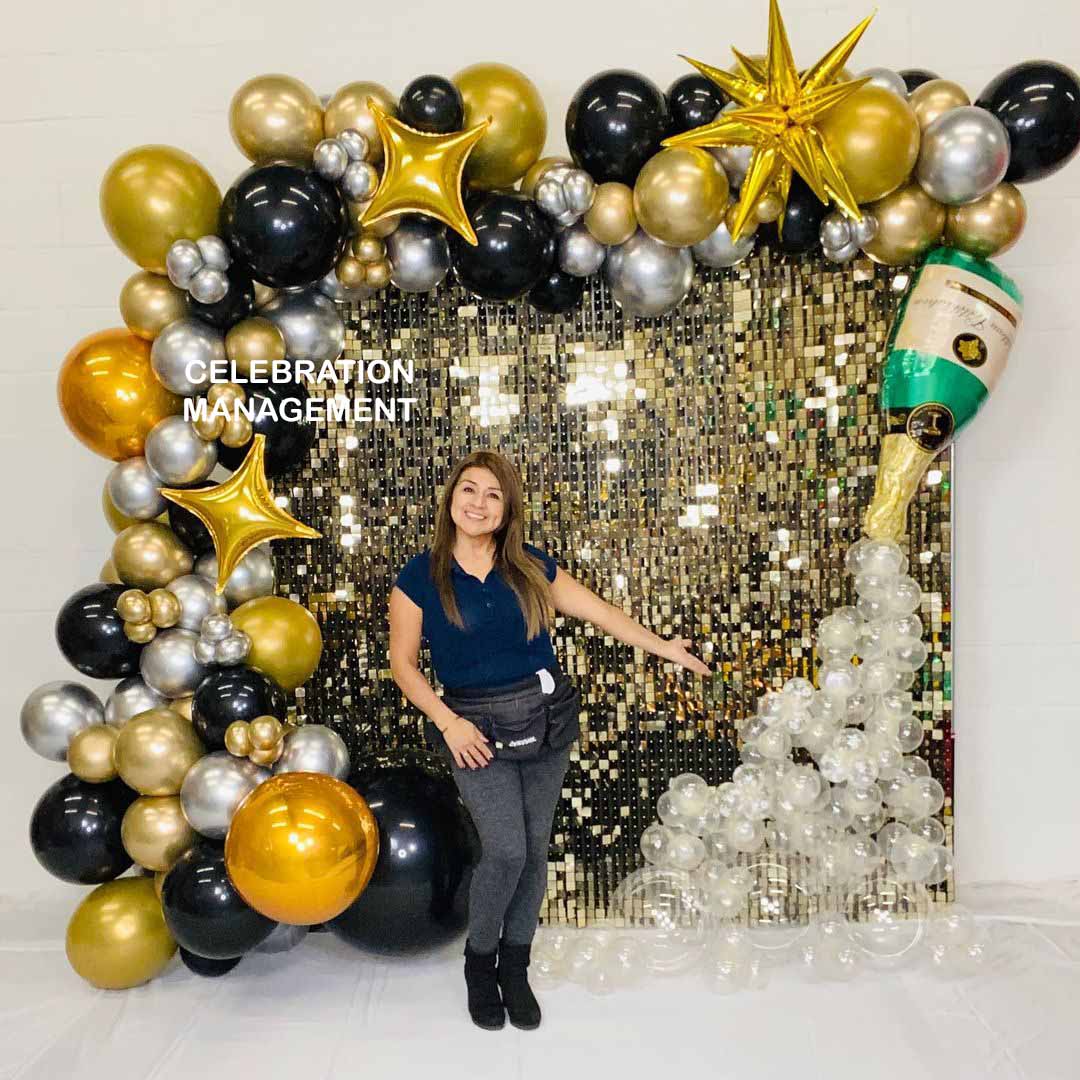 Celebration with Balloons