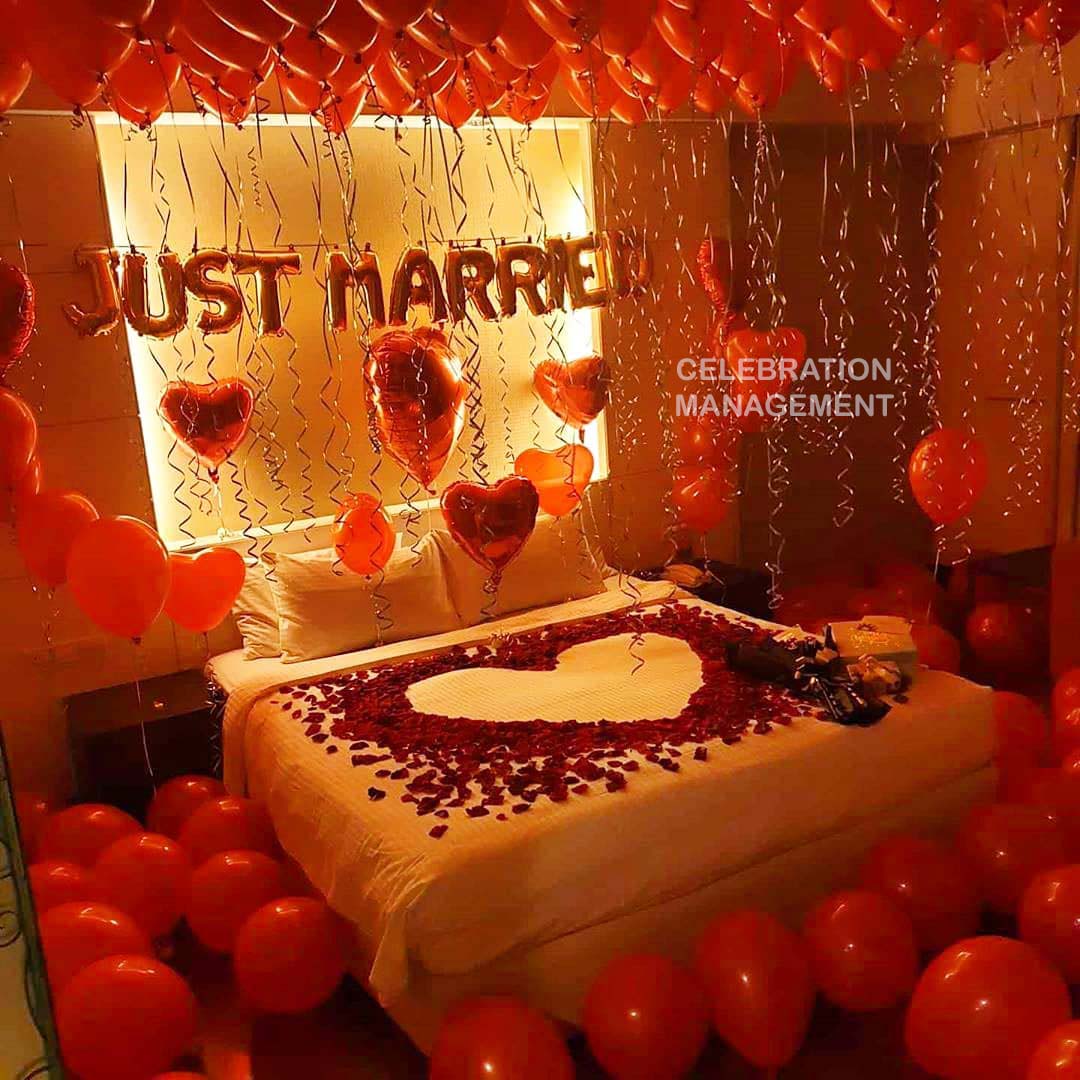 Simple First Night Room Decoration