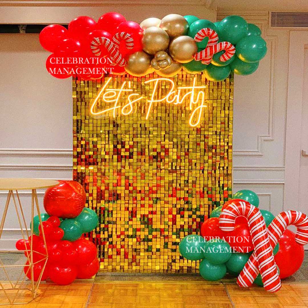 Merry Christmas Party Decor