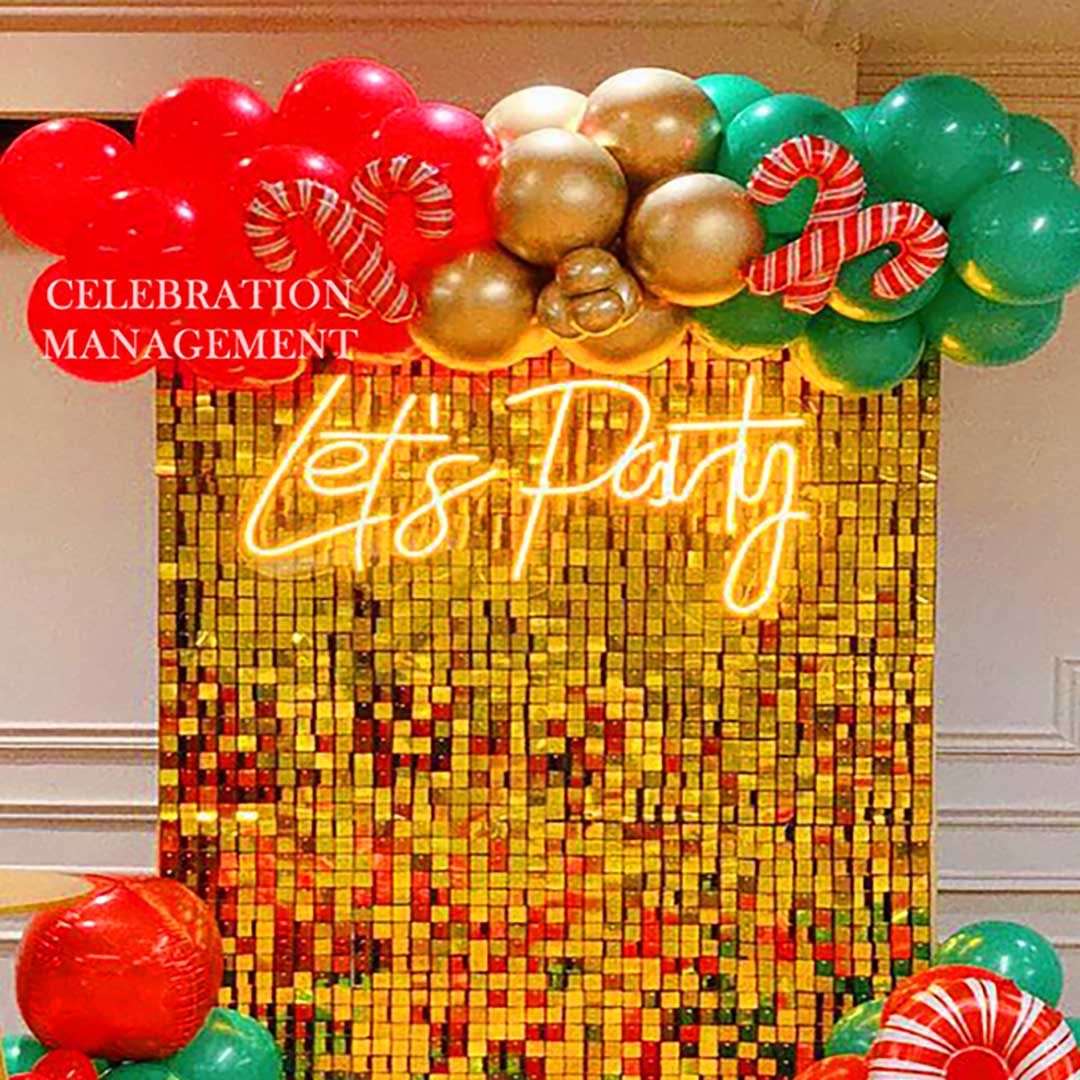 Merry Christmas Party Decor
