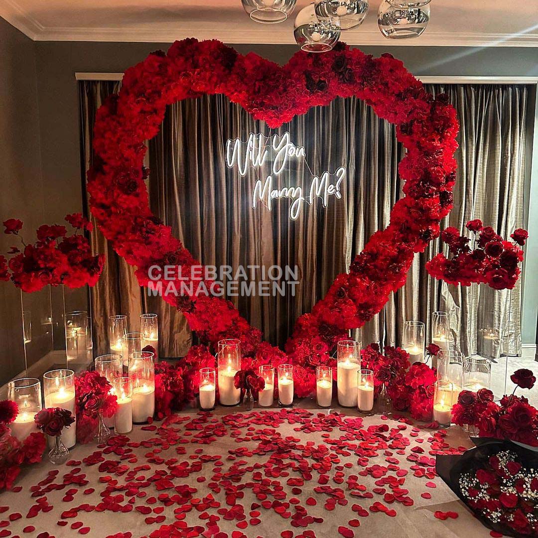 Romantic Proposal Decoration