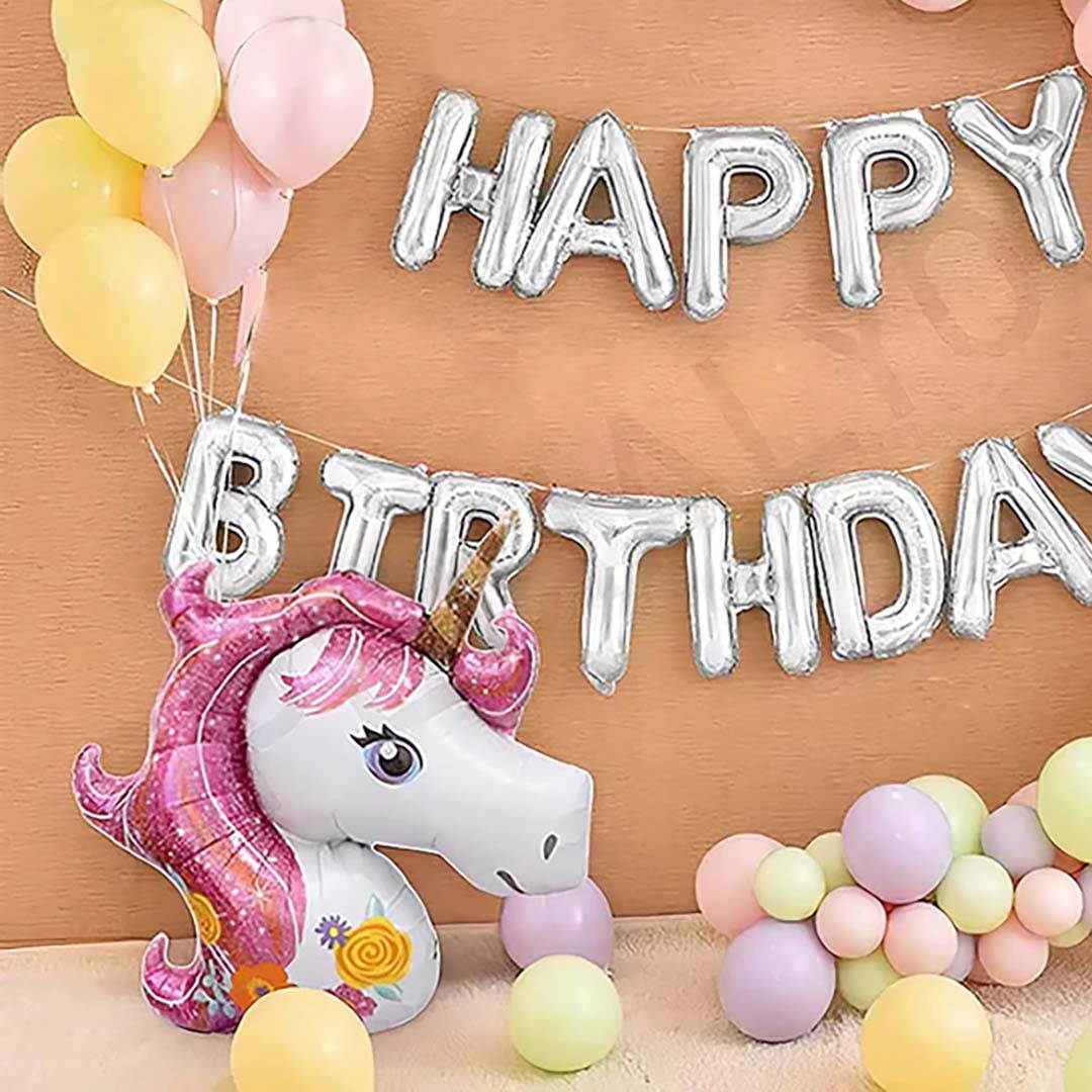 Simple Unicorn Birthday Theme