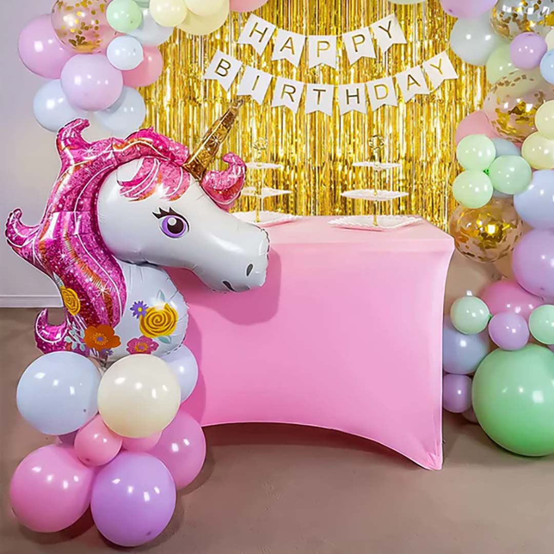 Unicorn Themed Party Backdrop