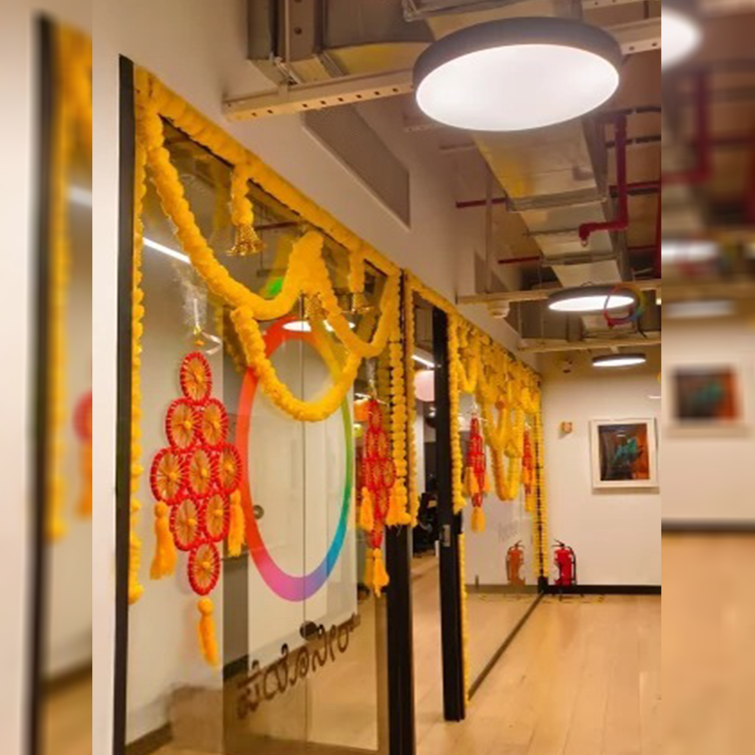 Festive Diwali Decoration for Office