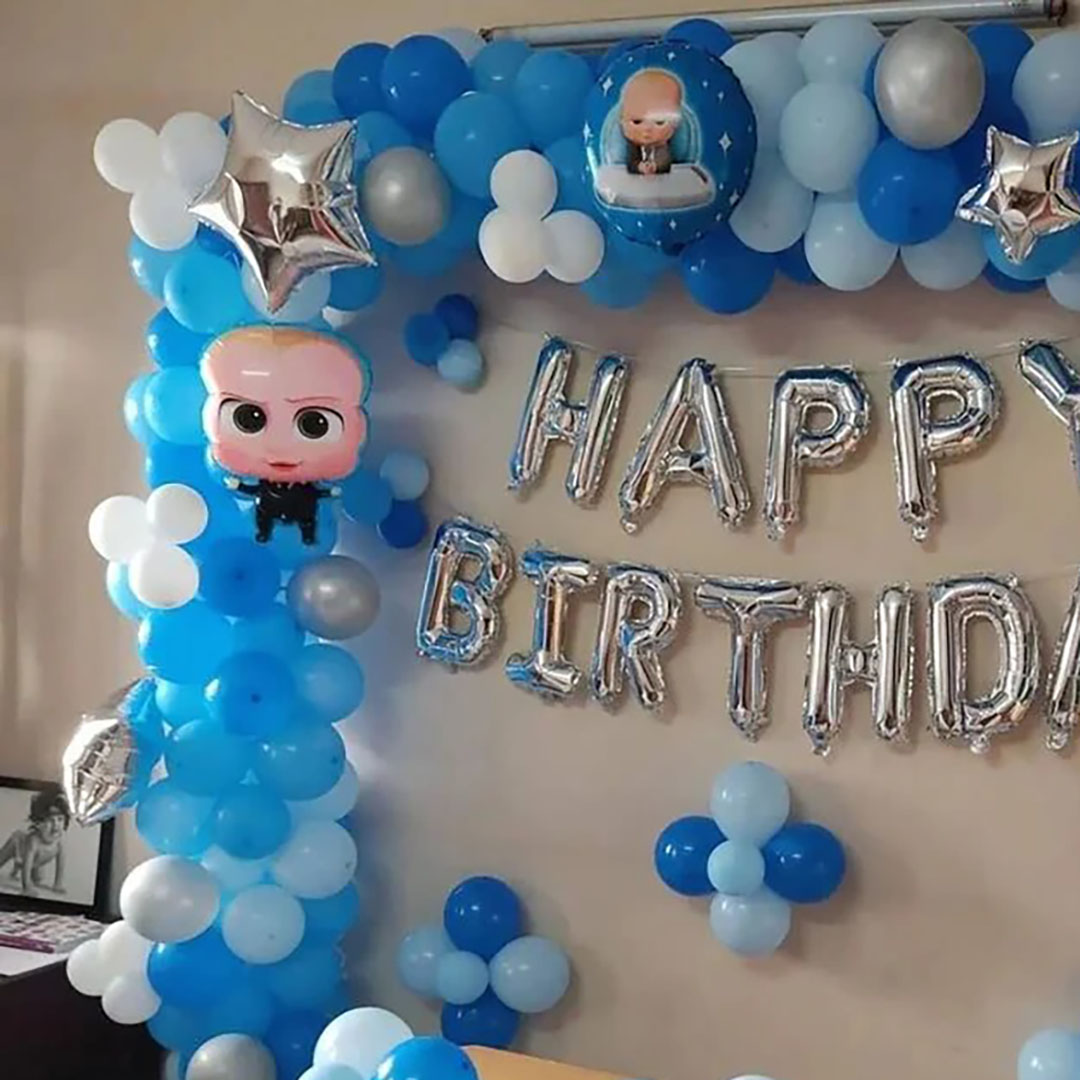Boss Baby Balloon Decoration