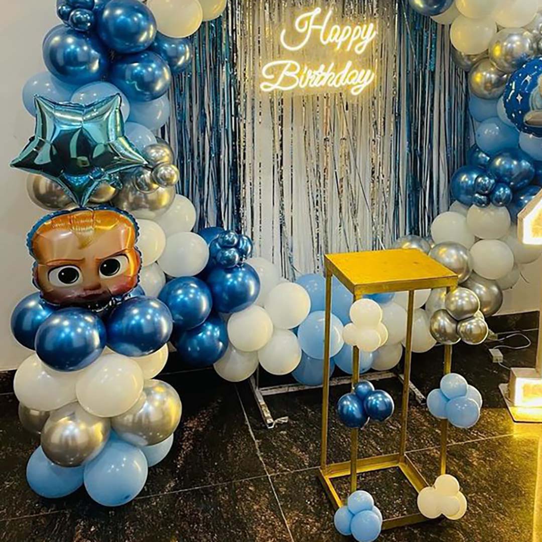 Boss Baby Balloon Ring Decoration