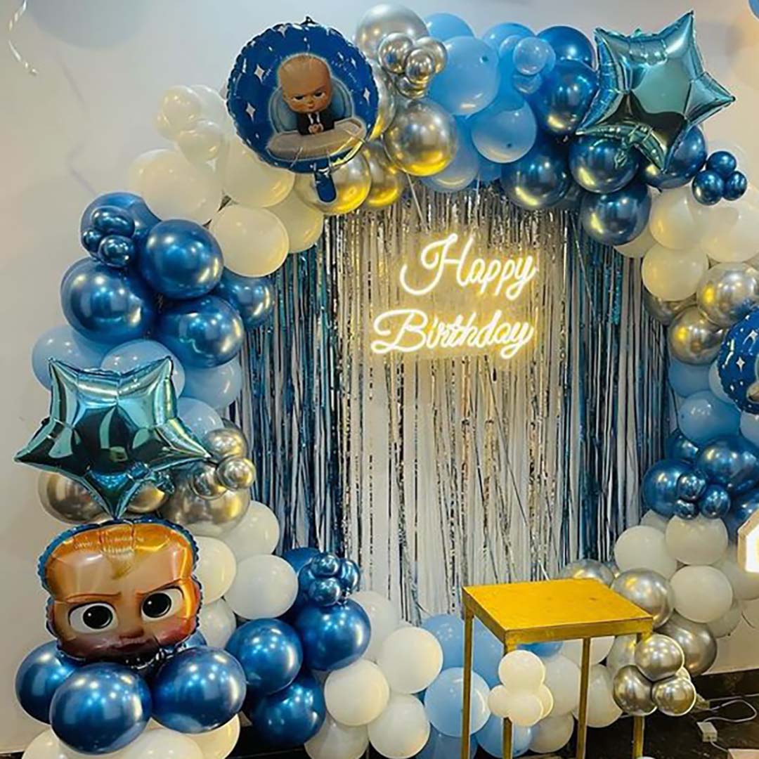 Boss Baby Balloon Ring Decoration