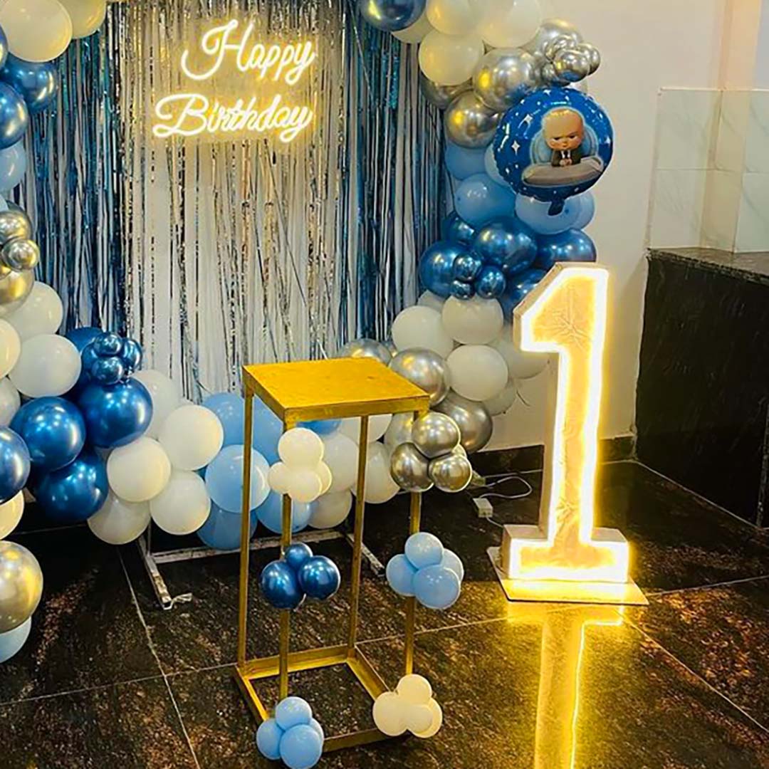 Boss Baby Balloon Ring Decoration