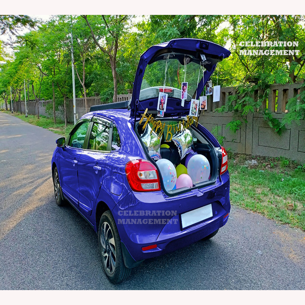 Classy Car Back Surprise Decor