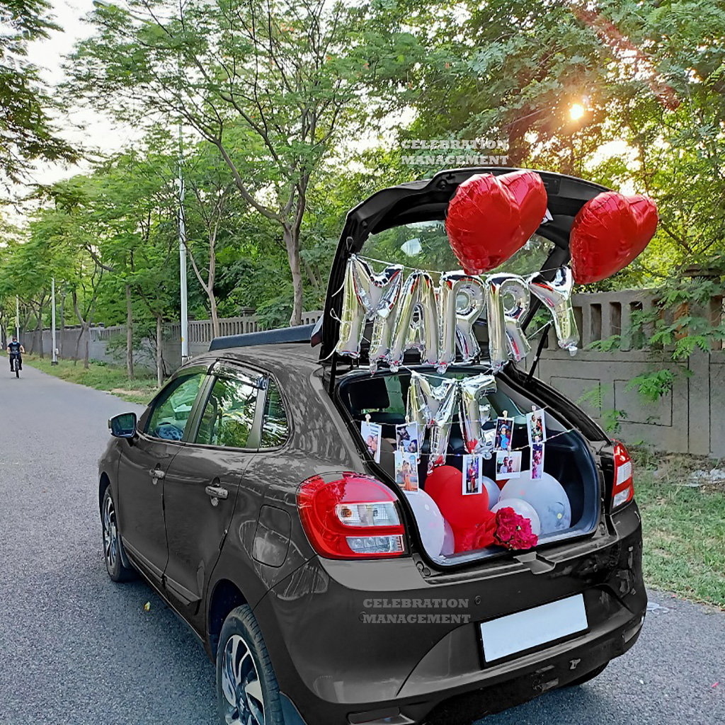 Proposal Car Boot Decoration