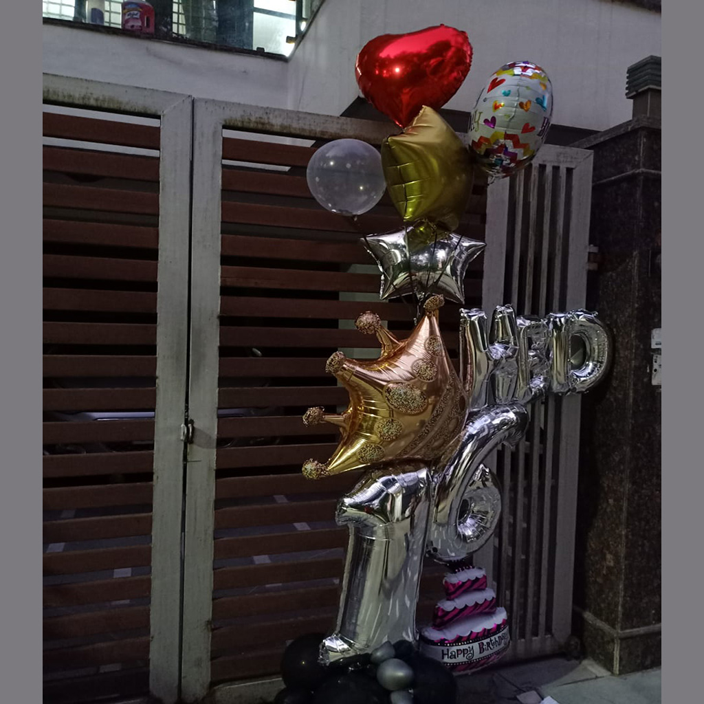 16th Birthday Balloon Bouquet