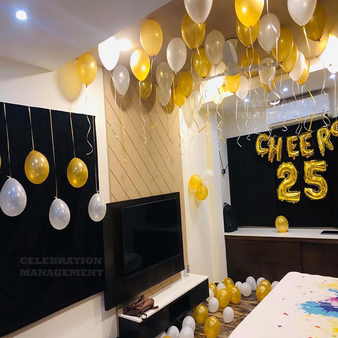 Cheers Champagne Birthday decoration